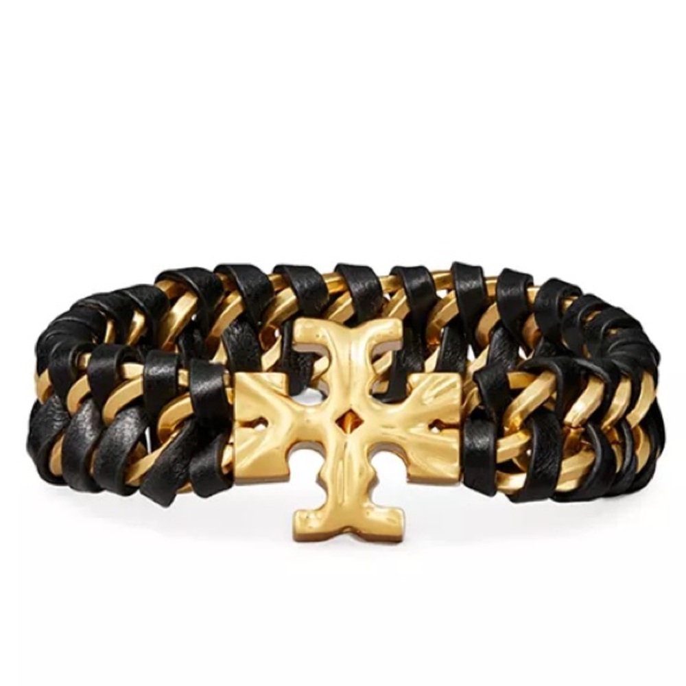 Tory Burch Woven Chain Bracelet